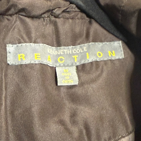 Chocolate Kenneth Cole Reaction choclate Quilted Jacket - Picture 6 of 8
